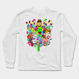 Test Tube Monsters V2.O Long Sleeve T-Shirt